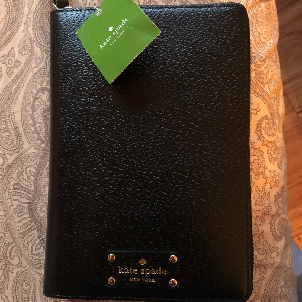 kate spade Leather Wellesley Agenda - Black